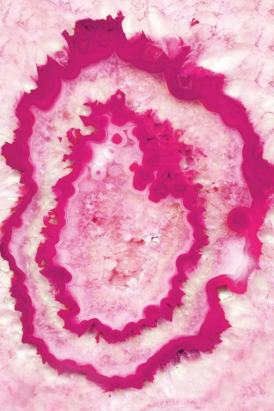 Agates, Geodes & Minerals: Pink Cherry Agate I by Anita's & Bella's Art