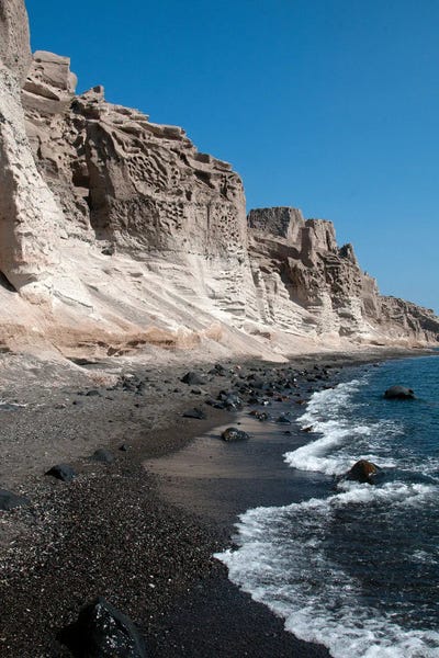 Anita's & Bella's Art: Santorini Coast I by Anita's & Bella's Art