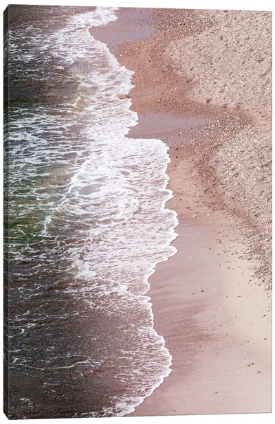 Sea Waves Tranquility II Canvas Art Print - Water Art