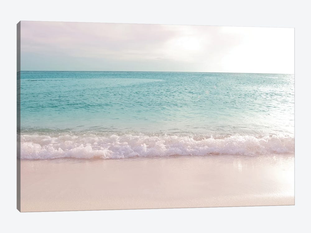 Soft Pastel Ocean Waves Dream I by Anita's & Bella's Art 1-piece Canvas Art