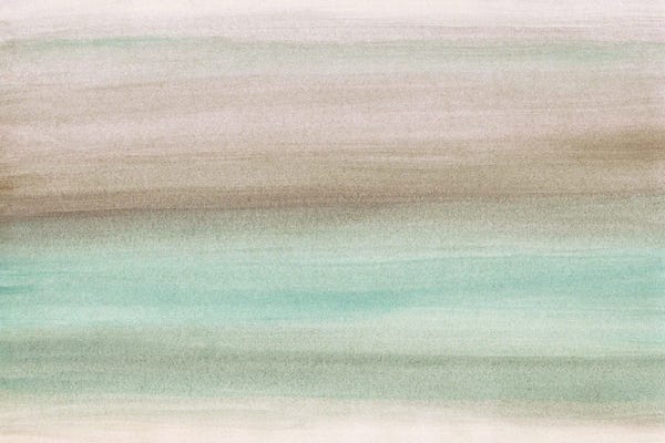 Abstract Watercolors: Soft Green Brown Watercolor Dream I by Anita's & Bella's Art