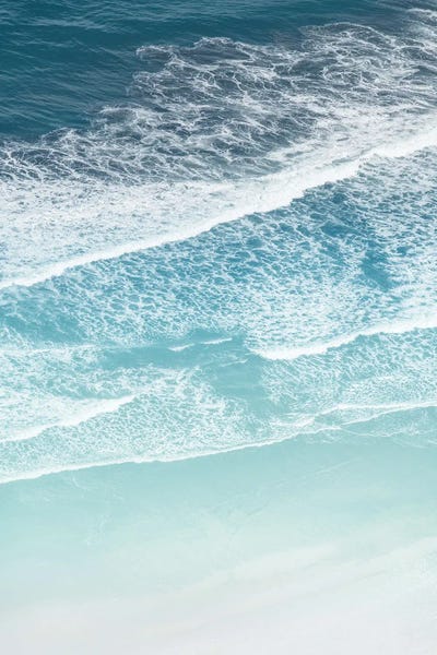 Aerial Beaches: Atlantic Ocean Beauty VIII Aerial by Anita's & Bella's Art