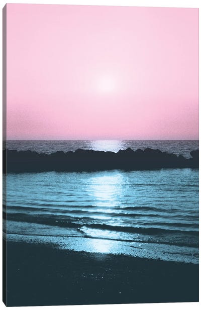 Sunset Ocean Bliss V Canvas Art Print - Anita's & Bella's Art