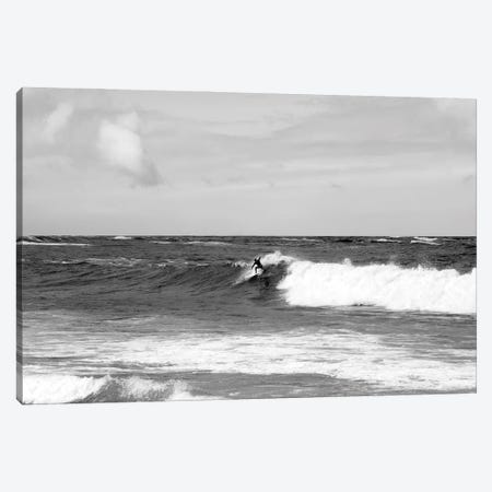 Surfer Riding The Wave II Canvas Print #ABM260} by Anita's & Bella's Art Art Print