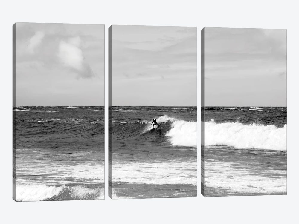 Surfer Riding The Wave II by Anita's & Bella's Art 3-piece Canvas Wall Art