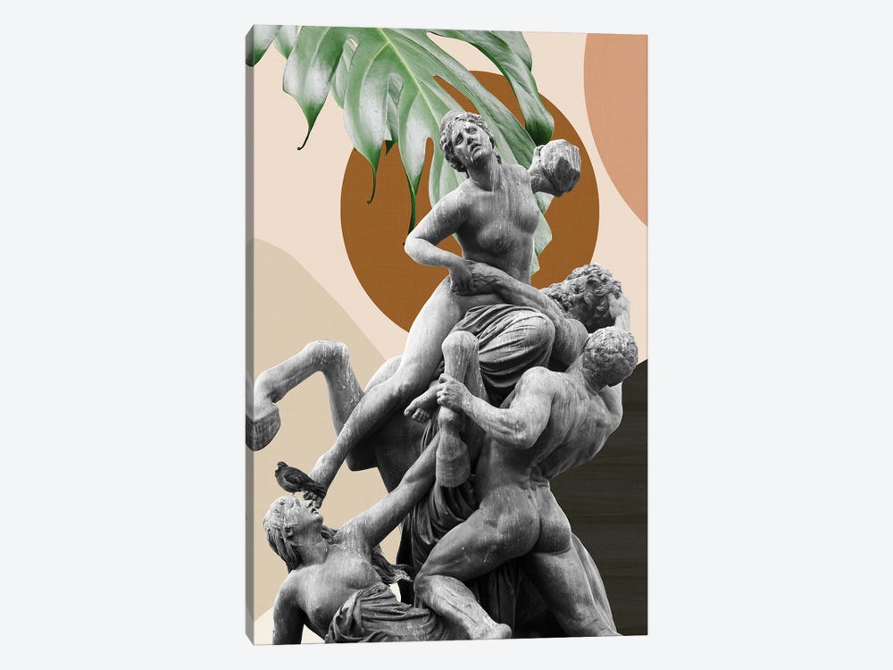 Theseus Saving Hippodamia Abstract Finesse I by Anita's & Bella's Art 1-piece Art Print