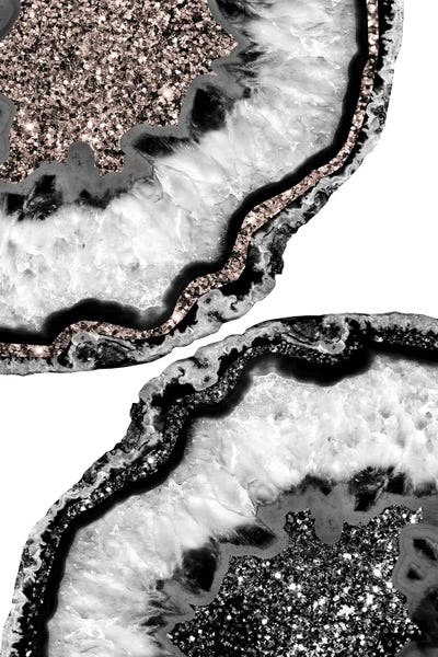 Refreshing Workspace: Yin Yang Agate I Glitter Glam by Anita's & Bella's Art