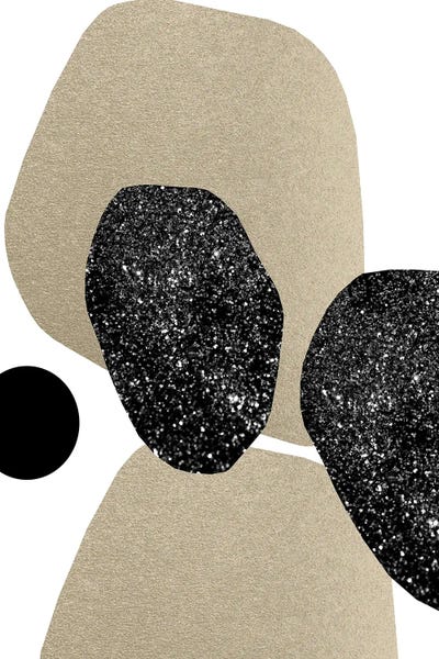 Abstract Elements I by Anita's & Bella's Art framed canvas print