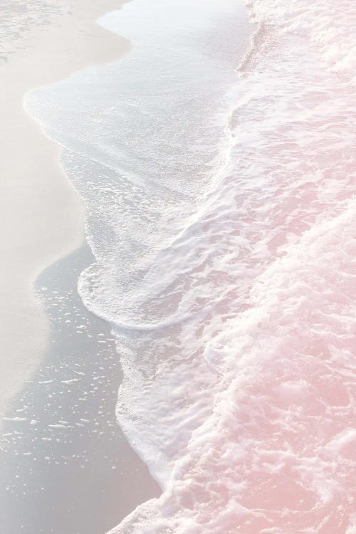 Blush Pink Ocean Dream Waves I