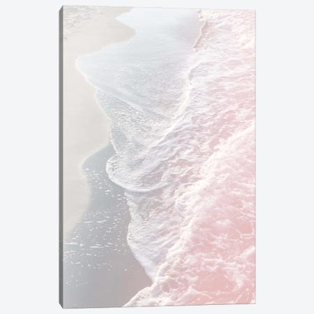 Blush Pink Ocean Dream Waves I Canvas Print #ABM310} by Anita's & Bella's Art Canvas Art Print