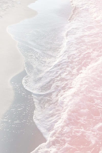 Waves: Blush Pink Ocean Dream Waves I by Anita's & Bella's Art