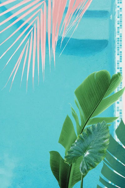 Anita's & Bella's Art: Caribbean Pool Vibes I by Anita's & Bella's Art