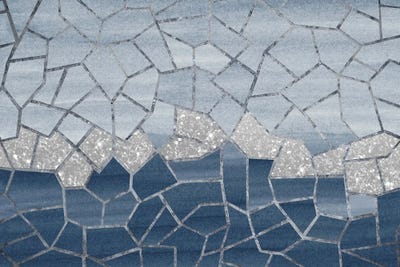 Mosaic Geometric Glam III by Anita's & Bella's Art framed wall art