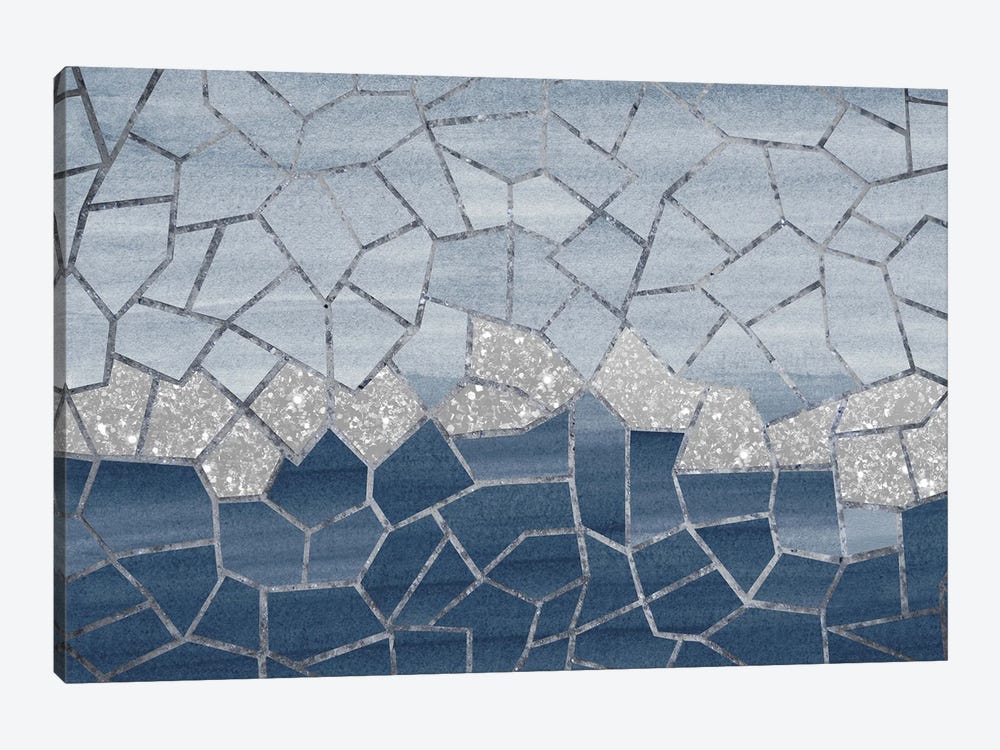 Mosaic Geometric Glam III by Anita's & Bella's Art 1-piece Canvas Art Print