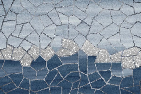 Anita's & Bella's Art: Mosaic Geometric Glam III by Anita's & Bella's Art