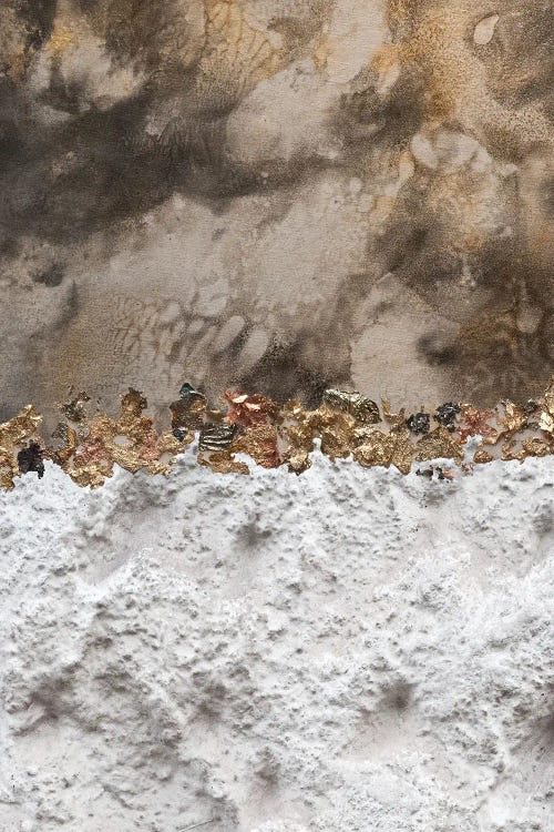 Between Day Night III Abstract Gold by Anita's & Bella's Art wall art