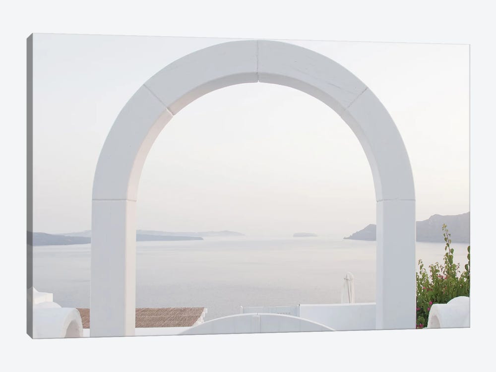 Santorini Oia Gate V by Anita's & Bella's Art 1-piece Art Print