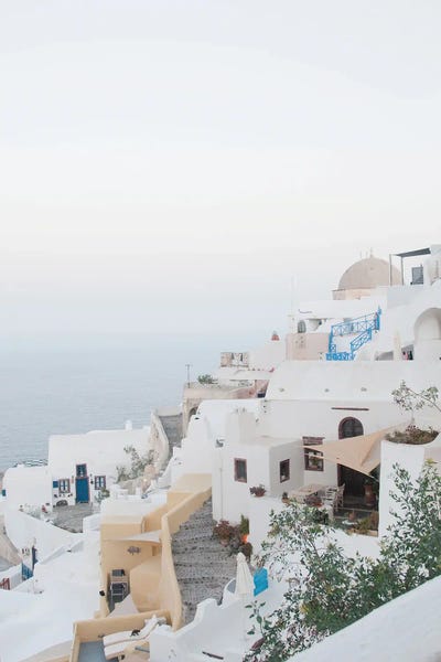 Anita's & Bella's Art: Santorini Oia Sunrise Dream I by Anita's & Bella's Art