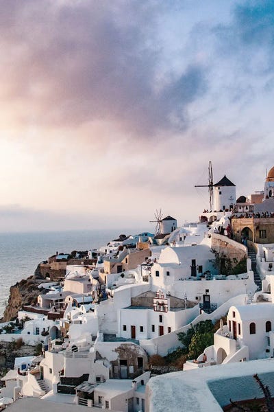 Anita's & Bella's Art: Santorini Sunset Bliss II by Anita's & Bella's Art