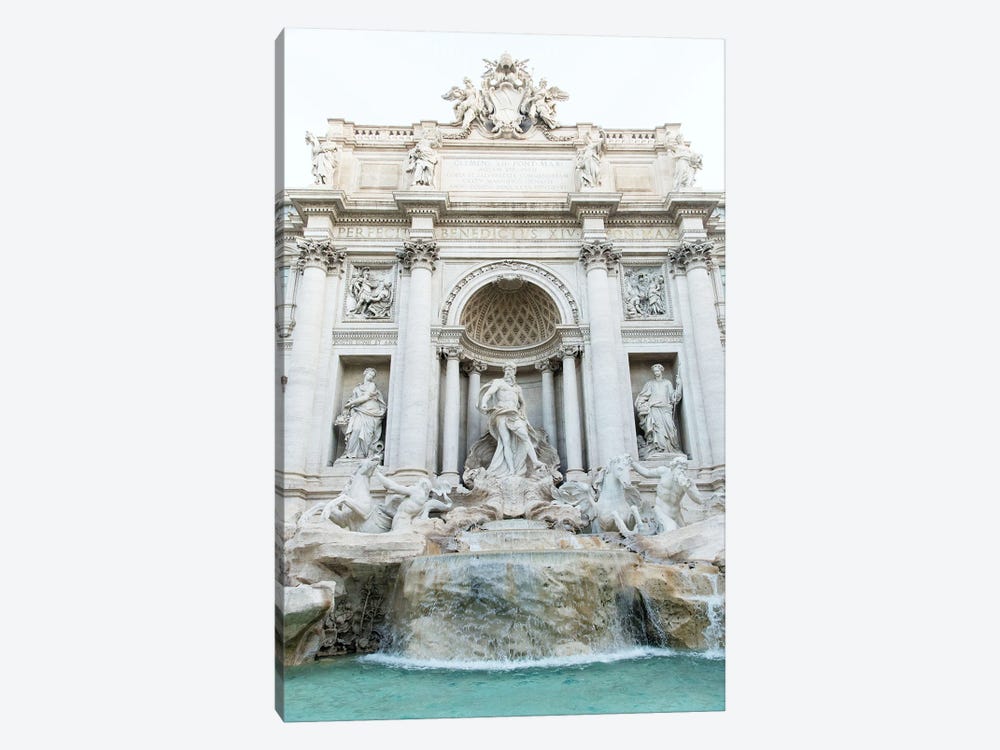 Trevi Fountain In Rome I 1-piece Canvas Print