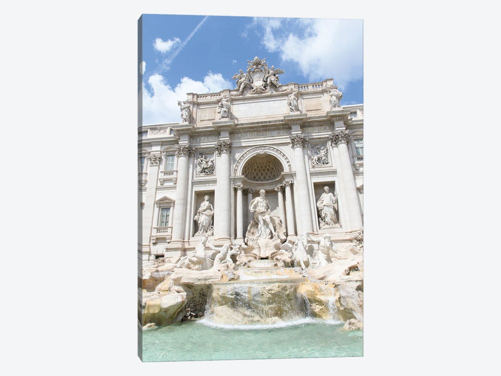 Trevi Fountain In Rome II by Anita's & Bella's Art 1-piece Canvas Artwork