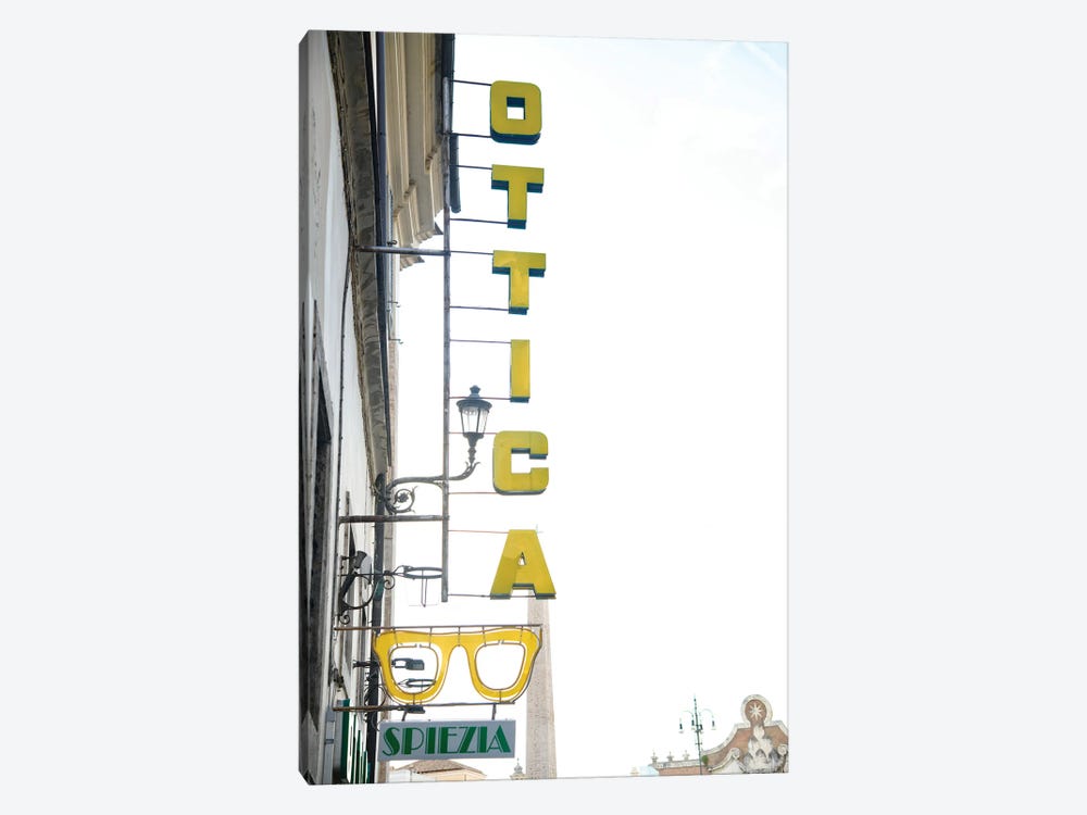 Ottica Sign In Rome I by Anita's & Bella's Art 1-piece Canvas Art