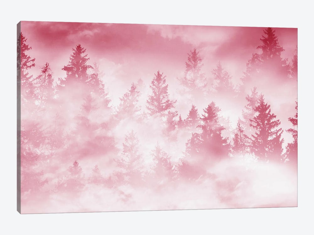 Viva Magenta Forest Dream by Anita's & Bella's Art 1-piece Canvas Art Print