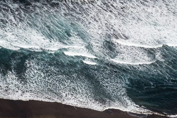 Anita's & Bella's Art: Atlantic Ocean Aerial by Anita's & Bella's Art