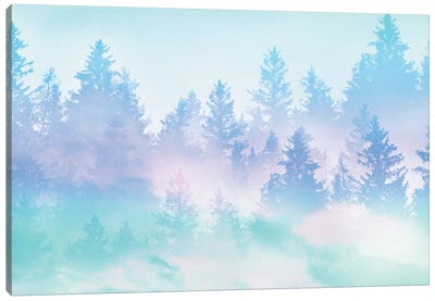 Pastel Forest Dream IV Canvas Art Print - Anita's & Bella's Art