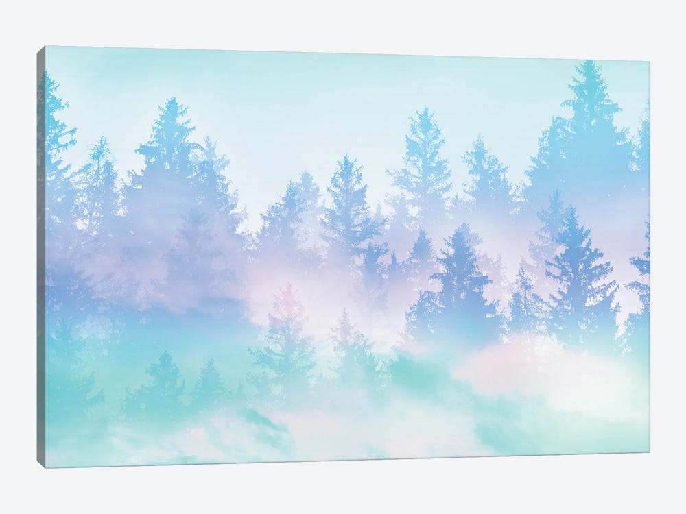 Pastel Forest Dream IV by Anita's & Bella's Art 1-piece Canvas Print