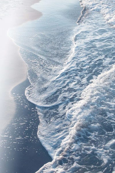 Large Coastal Art - Canvas Prints: Blue Ocean Dream Waves by Anita's & Bella's Art