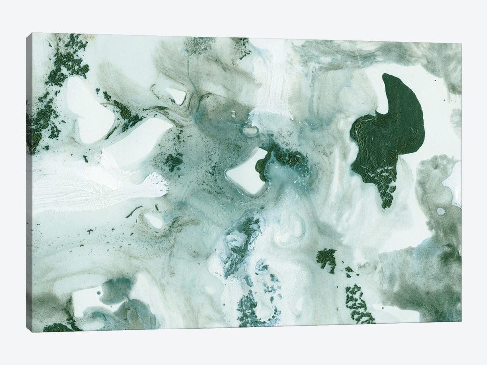 Teal Green Ink Marble Glam by Anita's & Bella's Art 1-piece Art Print