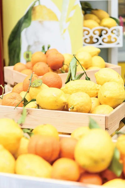 Anita's & Bella's Art: Amalfi Lemons And Oranges I by Anita's & Bella's Art