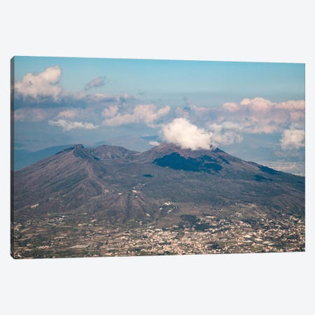 Mount Vesuvius Naples View I Canvas Print #ABM466} by Anita's & Bella's Art Canvas Art