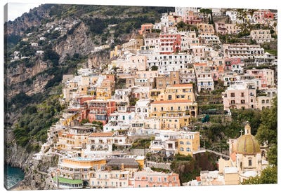 Bella Positano VI Canvas Art Print - Amalfi Coast Art