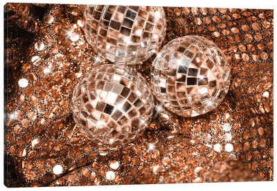 Disco Balls Glam XIII Canvas Art Print - Seasonal Glam