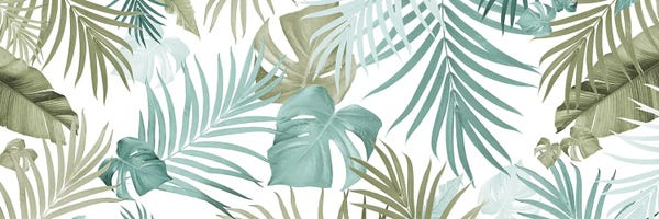 Anita's & Bella's Art: Tropical Jungle Leaves Pattern XVII by Anita's & Bella's Art