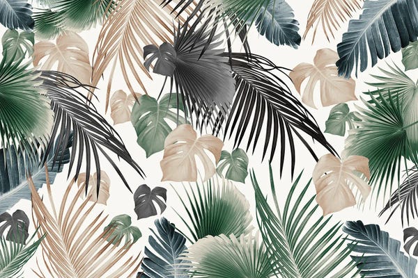 Tropical Jungle Leaves XIII Dream