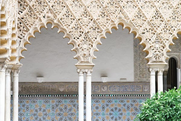 Anita's & Bella's Art: Arches Patio De Doncellas I by Anita's & Bella's Art