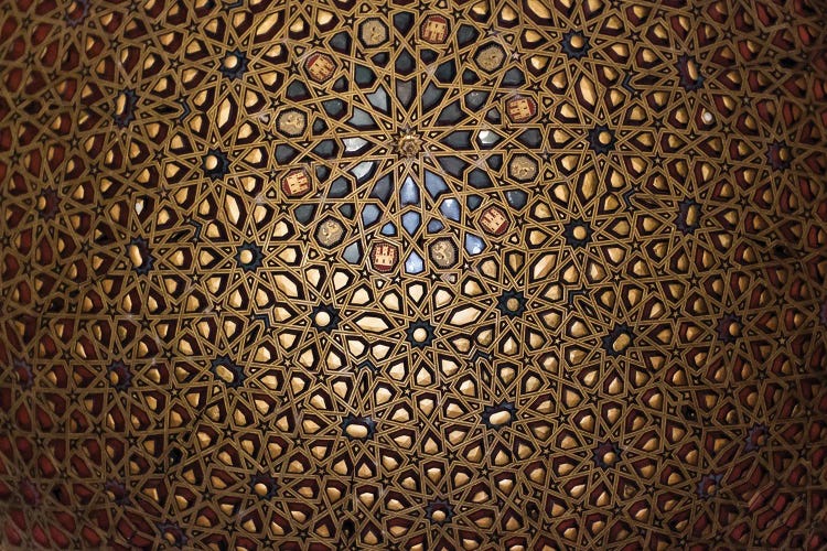 Gold Ceiling Alcazar I by Anita's & Bella's Art wall art