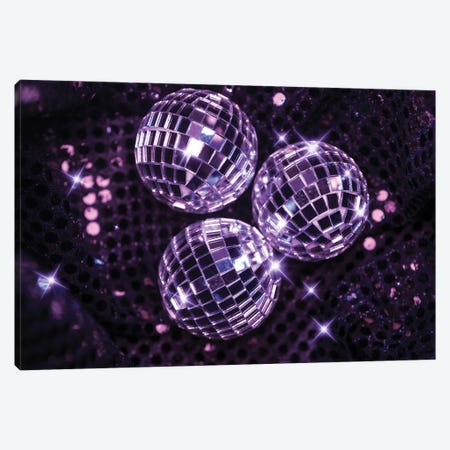 Diva At Home Club Pack of 41 Purple and Gold Disco Balls with Glittered  Christmas Pine Cones 4