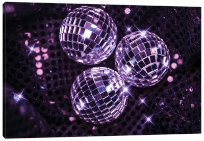 Disco Balls Glam XIV Canvas Art Print - Disco Balls