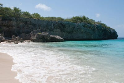 Caribbean Ocean III Beach Bliss by Anita's & Bella's Art framed wall art