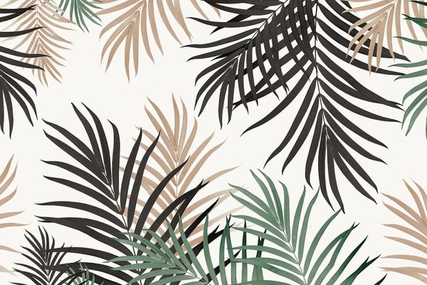 Anita's & Bella's Art: Palm Jungle I Fall Colors by Anita's & Bella's Art