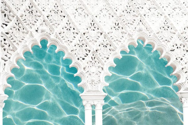 Anita's & Bella's Art: Pool Dream Arches I by Anita's & Bella's Art