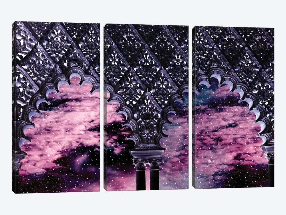 Nebula Dream Arches I by Anita's & Bella's Art 3-piece Canvas Wall Art