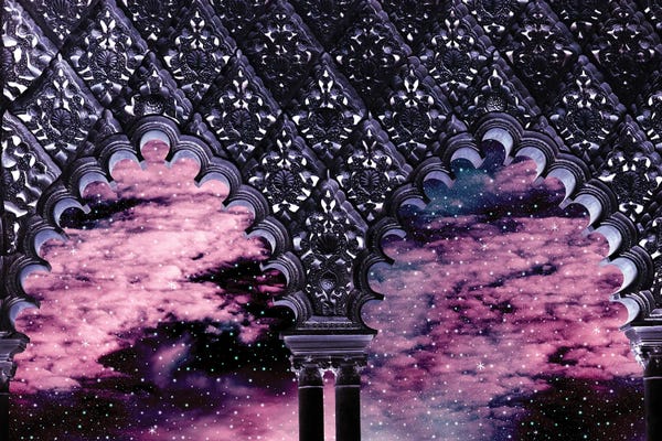 Anita's & Bella's Art: Nebula Dream Arches I by Anita's & Bella's Art