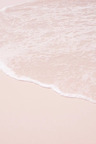 Water Close-Ups: Blush Sea Foam Dream I by Anita's & Bella's Art