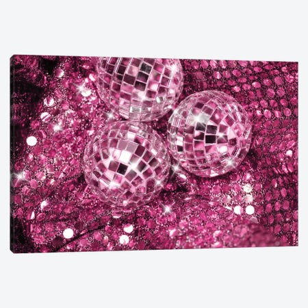 Disco Balls Glam XV Canvas Print #ABM555} by Anita's & Bella's Art Canvas Artwork