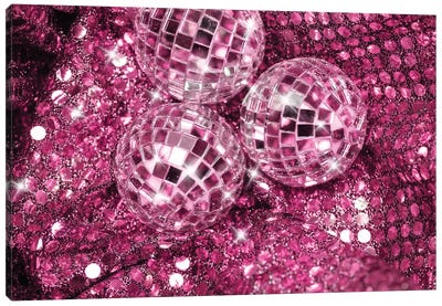 Disco Balls Glam XV Canvas Art Print - Disco Balls